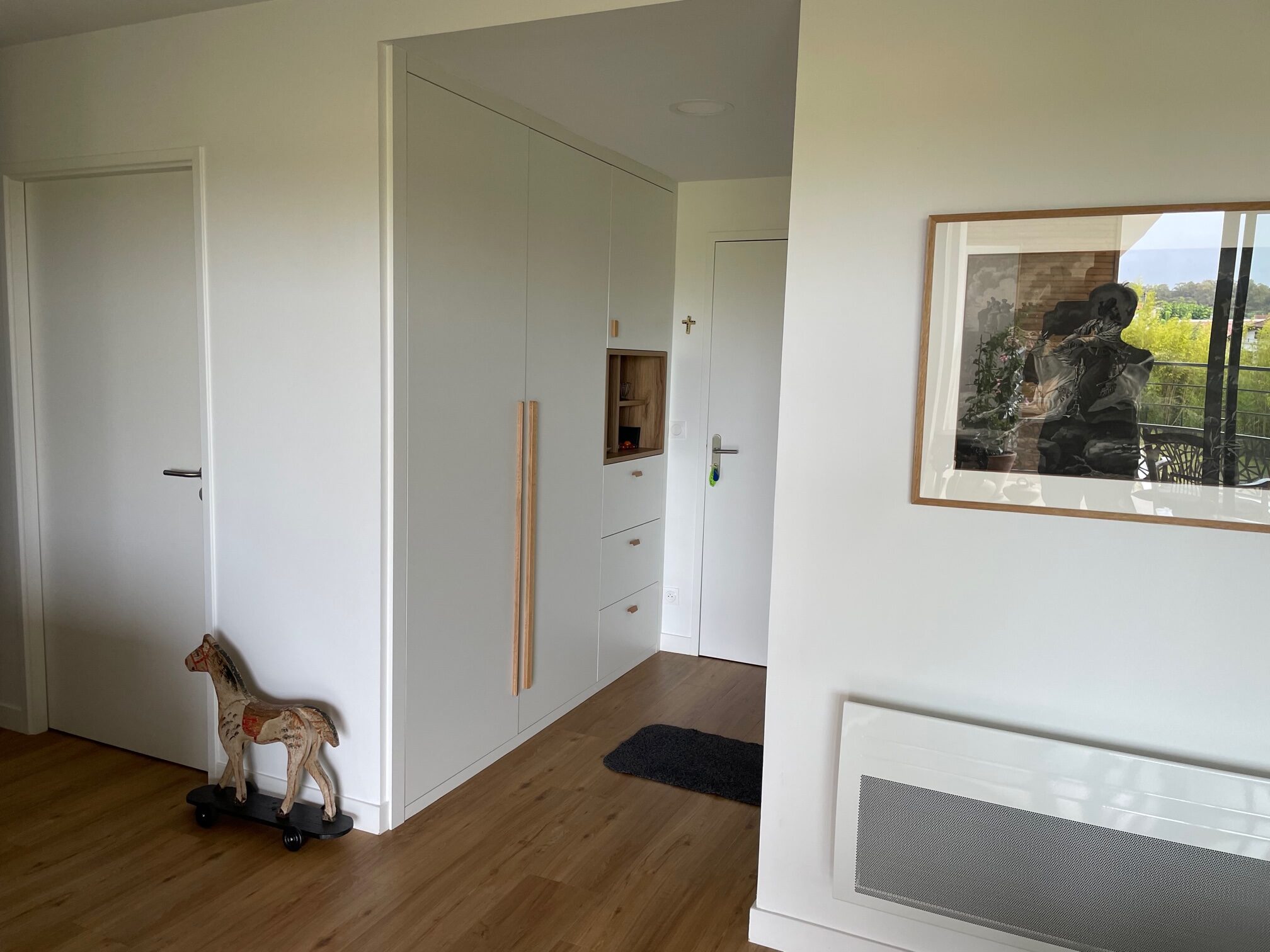 Muebles a medida para entrada del hogar