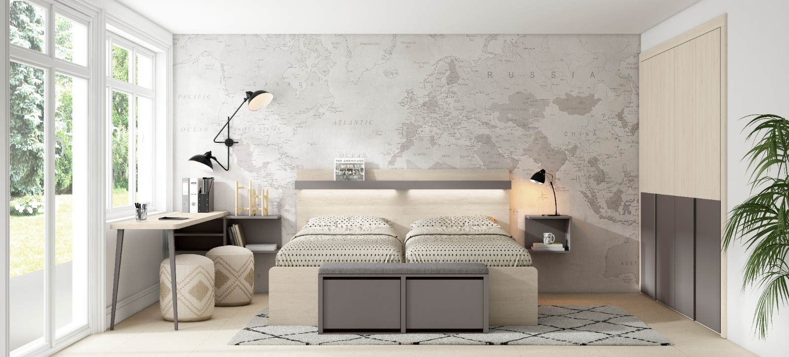 Habitación juvenil