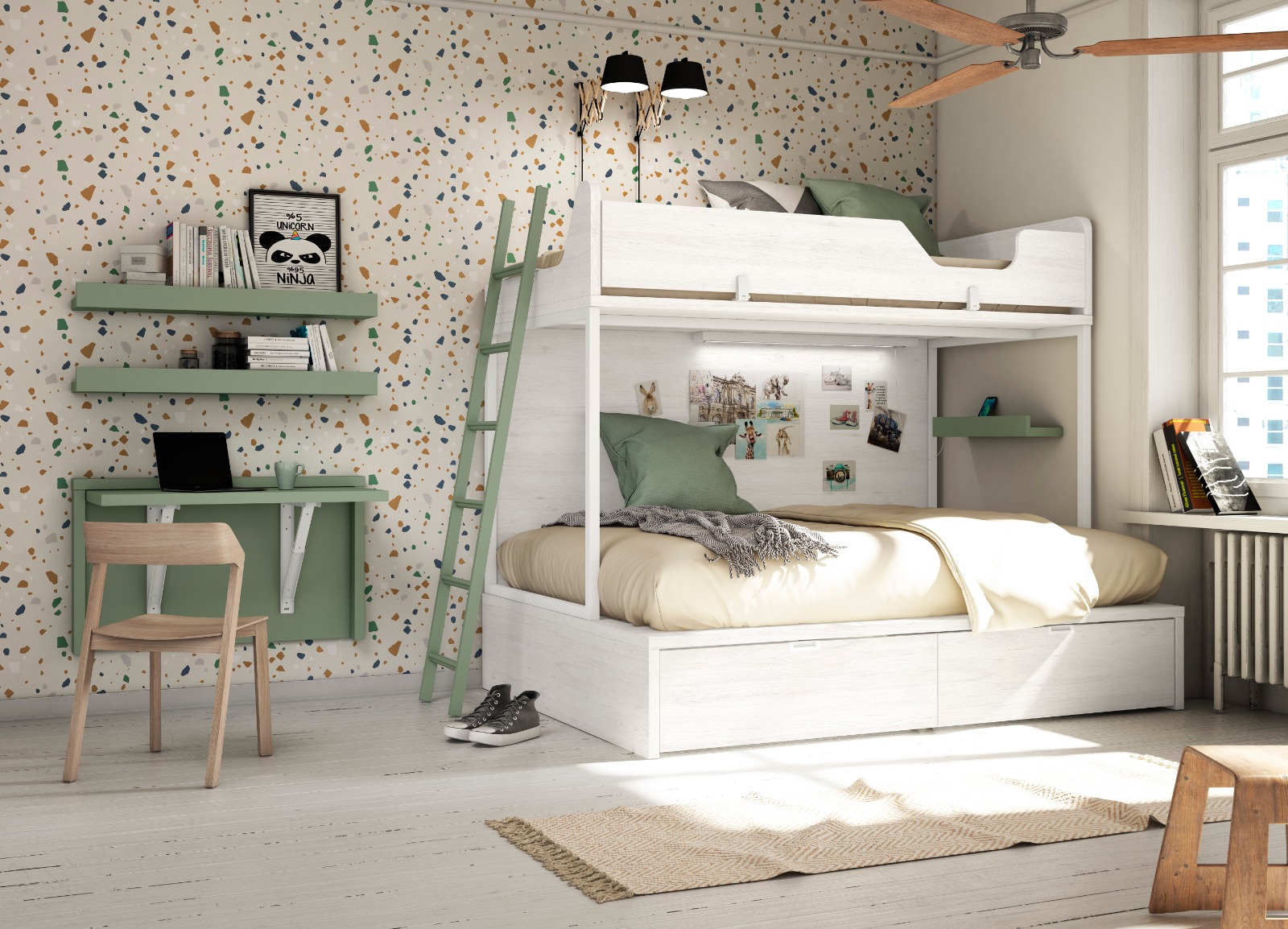 Habitación juvenil